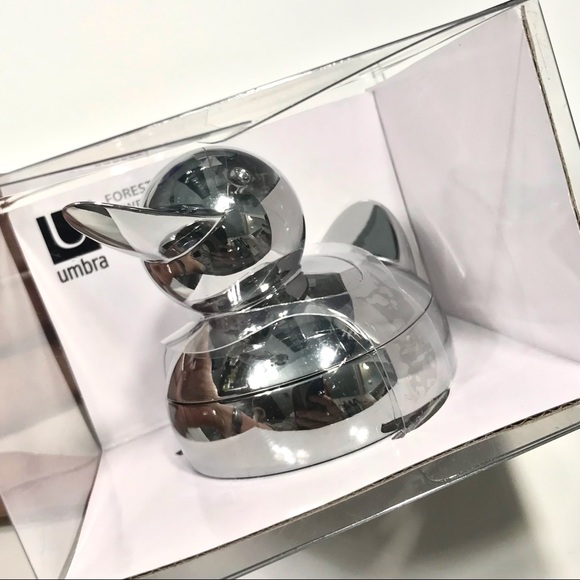 UMBRA Foresta Silver Duck Jewelry box - Picture 2 of 8